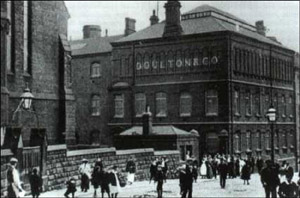 Royal Doulton works Burslem