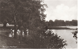 Paddling in the Lake 1920s