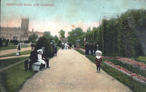 Trentham Hall and gardens 1906