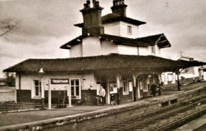 Trentham Station 1958