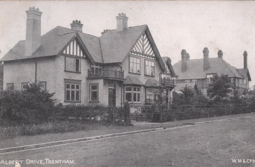 Albert Road in the early 20th century
